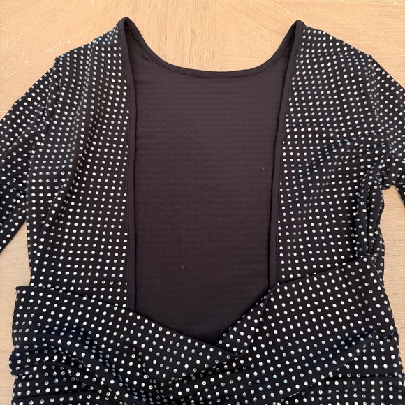 WeWoreWhat Black and Silver Sparkle Backless Formal Dress - Picture 8 of 13